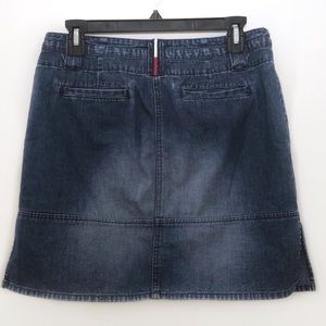 Tommy Hilfiger Logo Denim Skirt